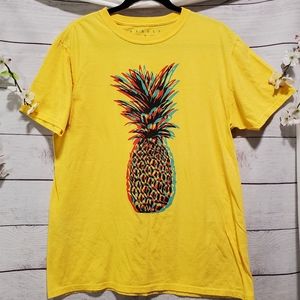 Rebels & Nomads Yellow Mens T Shirt Size  L